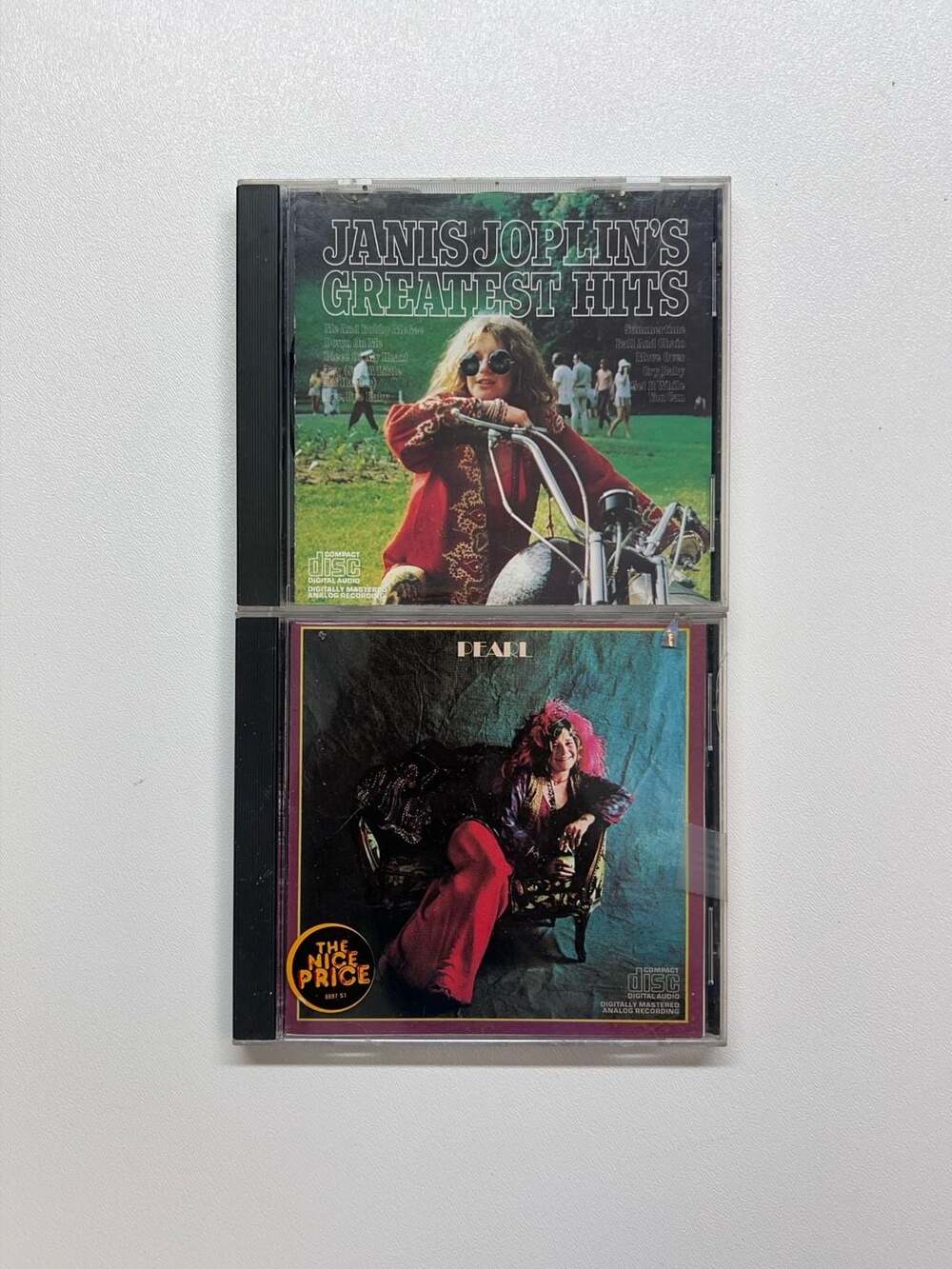 Janis Joplin 2 CD Lot Pearl & Greatest Hits Columbia Vintage Rock Classic